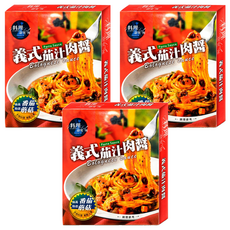 聯夏 義式茄汁肉醬, 140g, 3盒