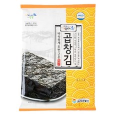 완도건강해 바다향 바삭하게 두번구운 곱창김 5p, 14g, 1개