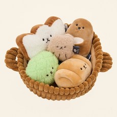 울리 강아지 베이커리 장난감 6종 세트, 혼합색상, 1세트 혼합색상, 1세트