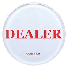 AAHM 딜러 버튼, 레드, 1개