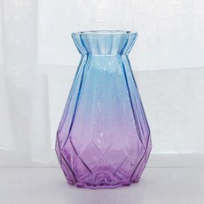 제이킨 와이스필 디퓨저 공병 미니 보틀 투명 크리스탈 오브제 화병, 블루퍼플