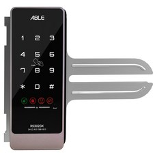 에버넷 에이블 유리문전용 카드번호 도어락, RS302GX, 고객직접설치 RS302GX, 고객직접설치