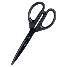 델리 블랙 코팅 가위 대형 210mm E6010S, 블랙(E6010S_BK), 1개 블랙(E6010S_BK), 1개
