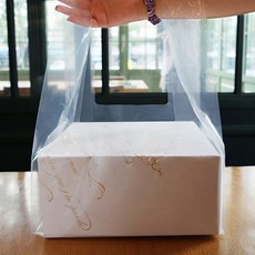 中央包裝PE塑膠蛋糕盒 透明 2號, 50個