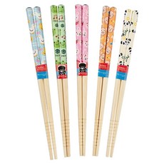 큐트미 동물친구 젓가락 5종 세트 MP565, 혼합색상, 1세트 혼합색상, 1세트