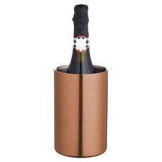 bar craft 銅面雙層保冷冰桶 1.5L，雙層保冷設計，時尚銅面外觀，適用於居家、酒吧及戶外活動, 1個, 200 x 130 x 130mm