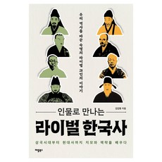 인물로 만나는 라이벌 한국사:우리 역사를 바꾼 숙명의 라이벌 28인의 이야기, 김갑동, 애플북스