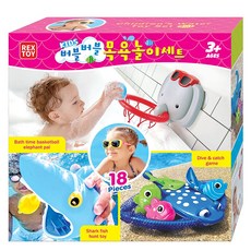 키즈 버블버블 목욕놀이 세트, 혼합색상, 1개