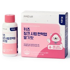 Gimseokjinlab 孩童鋅補充糖漿 草莓口味, 2個, 60ml