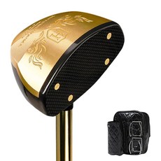 4STAR ROYAL GOLD 公園高爾夫球桿 83 公分 + 腰包 黑色套裝, 混色