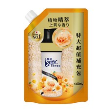 Lenor 蘭諾 衣物芳香豆 甜柔麝香 特大補充包, 1包, 1.3L