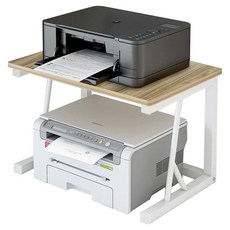 ReadyBox 多功能印表機複合機底座置物架, 木頭, 1個