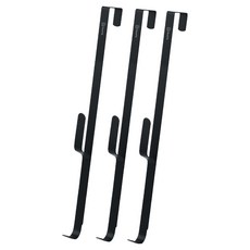 HouseTip 大型門掛勾, 黑色, 3個