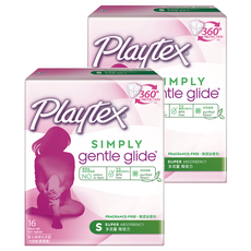 美國 Playtex 導管式衛生棉條,16支,多流量,2盒