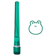 프라하스탬프 만년 개구리 칭찬쿠폰도장, 초록, 1개