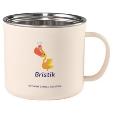 브리스틱 아동용 스테인리스 컵, 펠리컨, 1개, 250ml