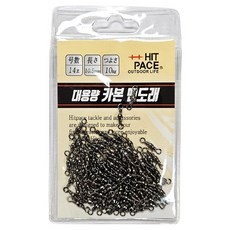 히트페이스 대용량 카본맨도래, 100개입, 1세트
