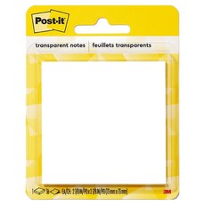 3M Post-it便利貼筆記本 73*73mm, 1個, 36入, 透明