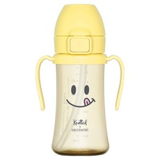 Gromimi幼兒用Noti'd PPSU微笑免握吸管杯 第1階段 200ml, 檸檬糖, 1個, 300ml
