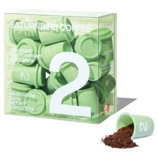 Saturnbird Number系列冷萃咖啡 No.2 淺中焙, 1個, 3g, 24件