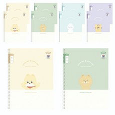 펜피아 1000 초등 스프링노트 3-6일기, 랜덤발송, 10개 랜덤발송, 10개