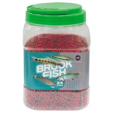 UP AQUA 雅柏溪魚專用飼料 小 E-647-1KG-S 1kg 溪魚飼料, 1桶