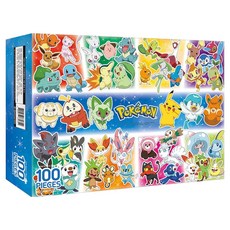 포켓몬스터 직소 퍼즐 100, 100피스, 포켓몬 제너레이션, 1개 100피스, 포켓몬 제너레이션, 1개
