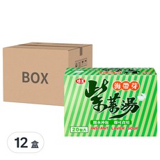 味王 海帶芽紫菜湯, 70g, 12盒