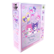 HUNDRED PICTURES 百耘圖 My Melody & Kuromi 美樂蒂&酷洛米 300片拼圖，周年系列友情禮物，適合3歲以上兒童, HP00300S-275, 300片, 1盒