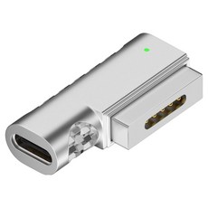 컴스 맥세이프2 노트북 C타입 PD 충전 젠더 18.5-20V 5A, JA247, 1개