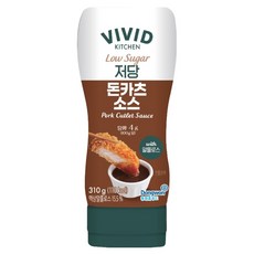 VIVID KITCHEN 低糖炸豬排醬, 310克, 1個