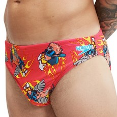 speedo 男款堅強的火烈鳥Gala三角泳褲 5cm 8-00354417160