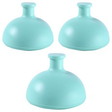 Pure On除臭貼片輔助矽膠誘導器 75*60*23mm, 3個, 綠色