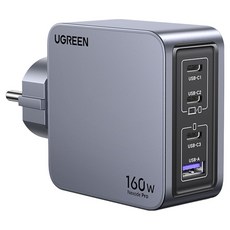 유그린 넥소드 프로 GaN 160W / PD3.1 140W 3.1 / PPS 접지형 멀티 고속충전기, 혼합색상, 1개
