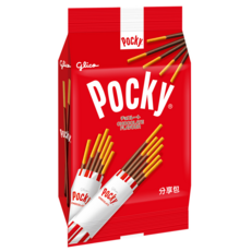 glico 格力高 Pocky 百奇 巧克力棒分享包, 1袋, 81g