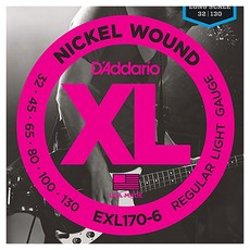 D'Addario 434105低音吉他弦, 1個