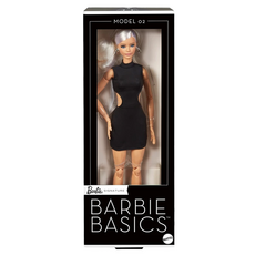 MATTEL 美泰兒 Basics系列 芭比洋娃娃, 時尚造型, 激發想像力, 角色扮演樂趣, 02, 1盒