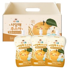 유기농마루 예스키즈 사당해 주스야 통통 배도라지 주스, 80ml, 20개 20개, 80ml