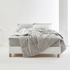La Pomme Towollon羊毛40支被子, 中天灰色