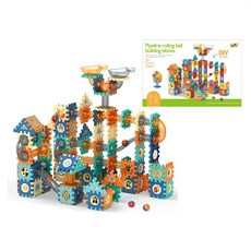 PLAYFUL TOYS 頑玩具 管道積木 246片, 混和顏色, 1盒