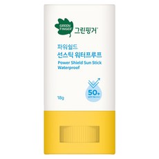 GREEN FINGER 綠手指 幼兒防水防曬棒 SPF50+ PA++++ 戶外滋潤隱形防曬，18g, 1個