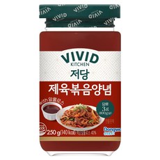 VIVID KITCHEN 低糖炒豬肉調味料, 1個, 250g