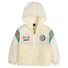 moimoln 兒童款Varsity Liri連帽化纖外套 M242JMG02P
