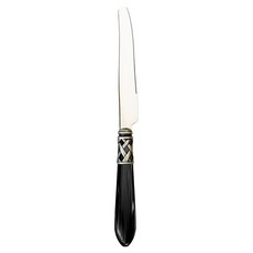 BUGATTI 阿拉丁裝飾環霧面甜點刀 22*1.5cm, 1個, 黑色