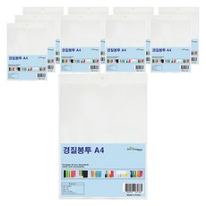 ECO Chungwoon A4透明文件夾(330 x 230mm)10個裝，辦公文件收納整理必備, 透明色, 10個