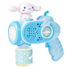 Sanrio 三麗鷗 新款可愛卡通手持電動兒童泡泡水槍, 大耳狗, 1支