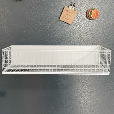 多功能玄關門磁吸置物架 大型, 白色