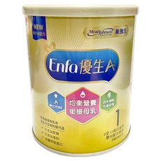 Mead Johnson 美強生 Enfa A+優生1號嬰兒配方 新配方 0~12M, 400g, 1罐