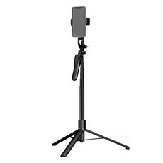 YORI 優里 三腳架藍芽自拍棒 175cm, K28, 黑色, 1支