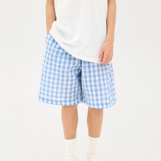 unifriend 兒童款泡泡紗5分褲